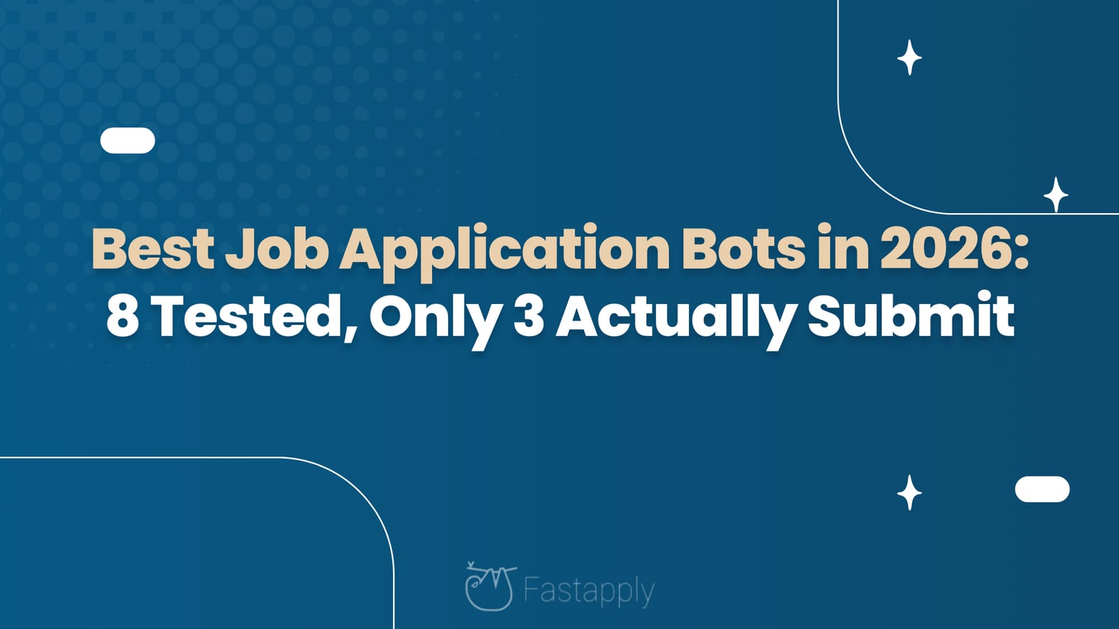 Best Job Application Bots in 2026: 8 Tested, Only 3 Actually Submit