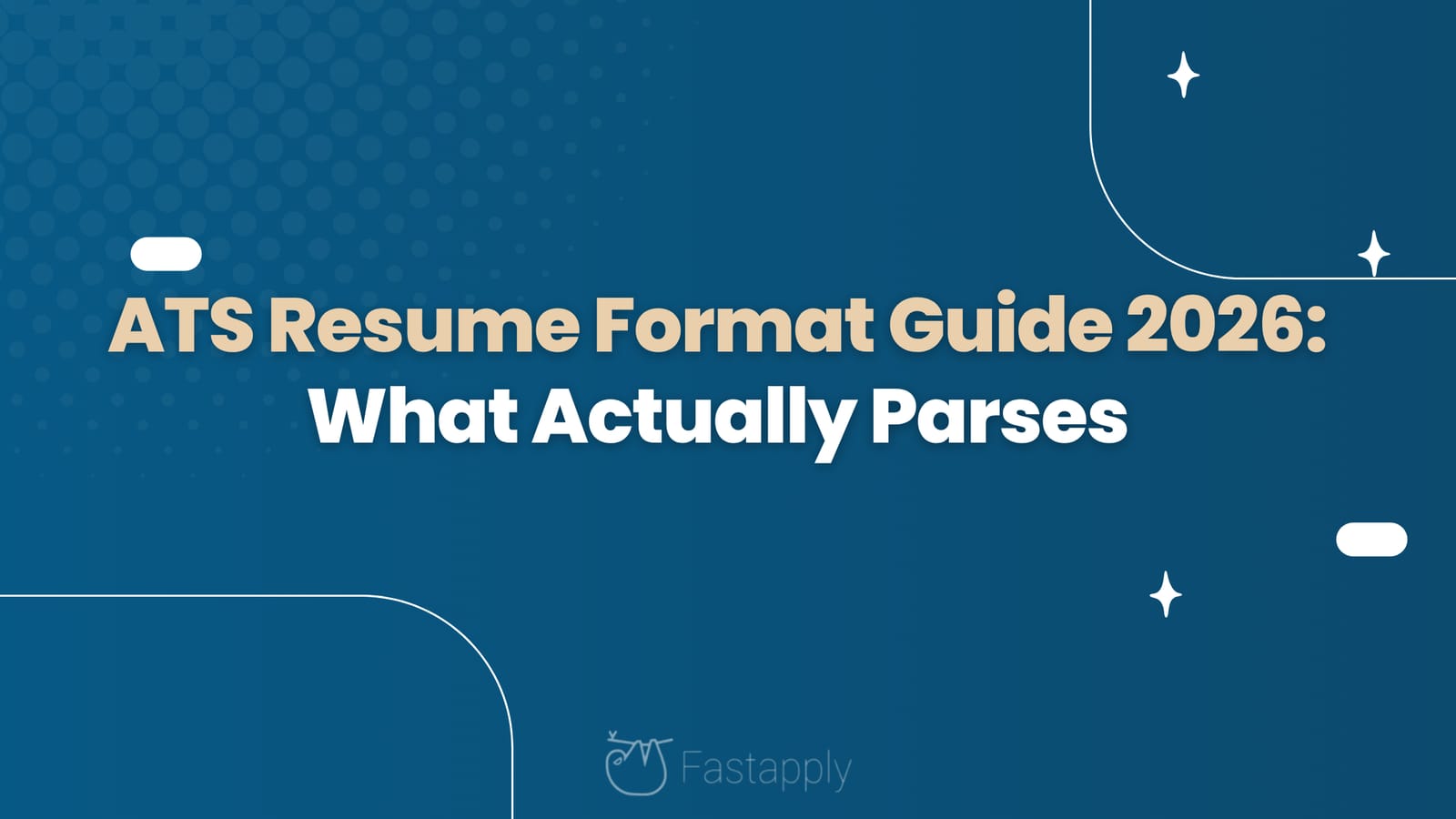 ATS Resume Format Guide 2026: What Actually Parses