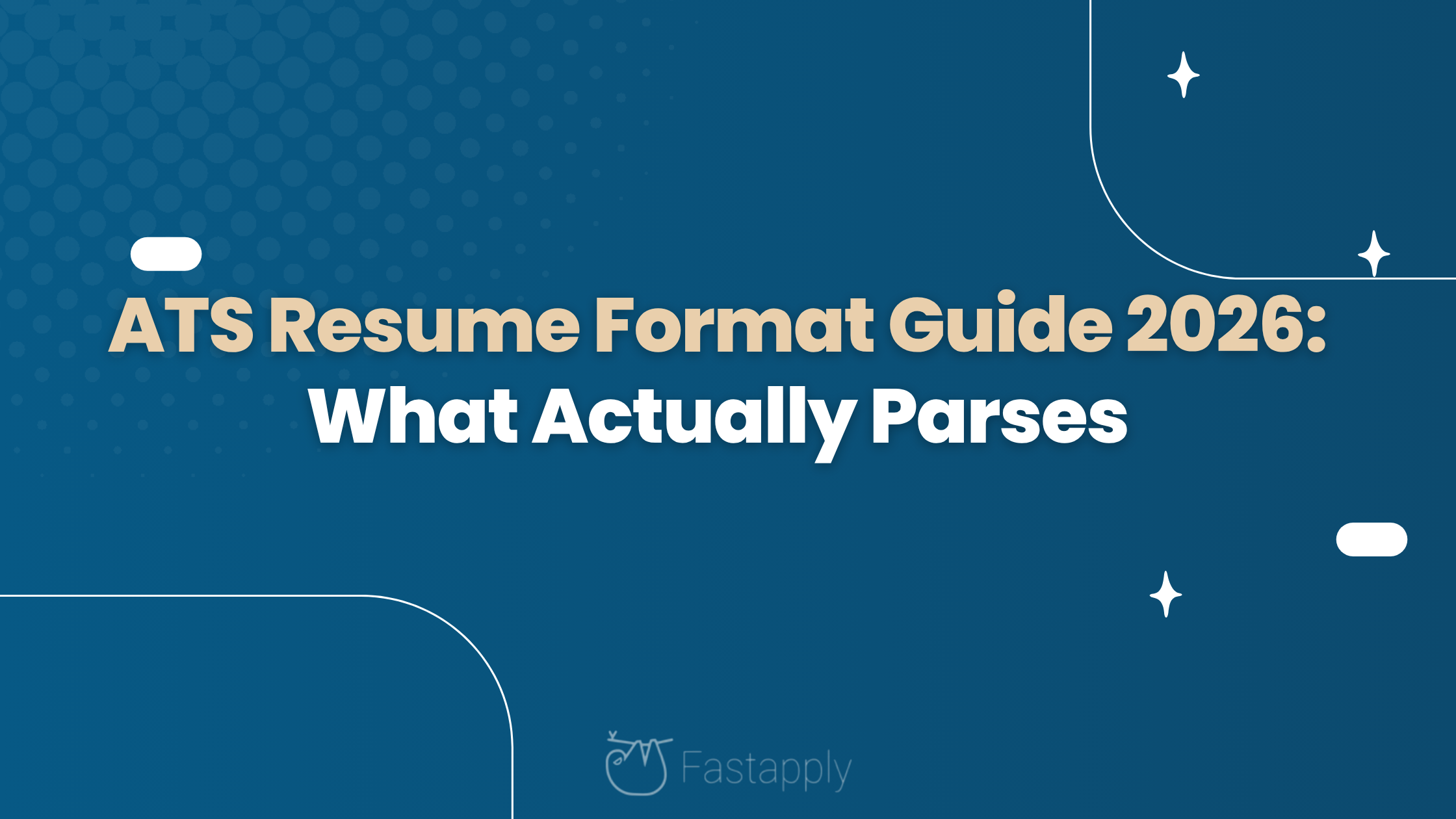 ATS Resume Format Guide 2026: What Actually Parses