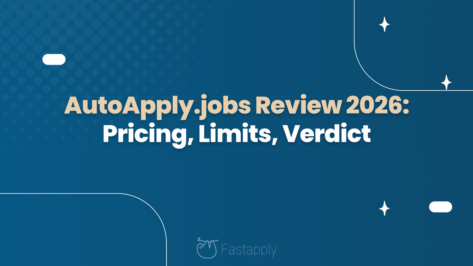 AutoApply.jobs Review 2026: Pricing, Limits, Verdict