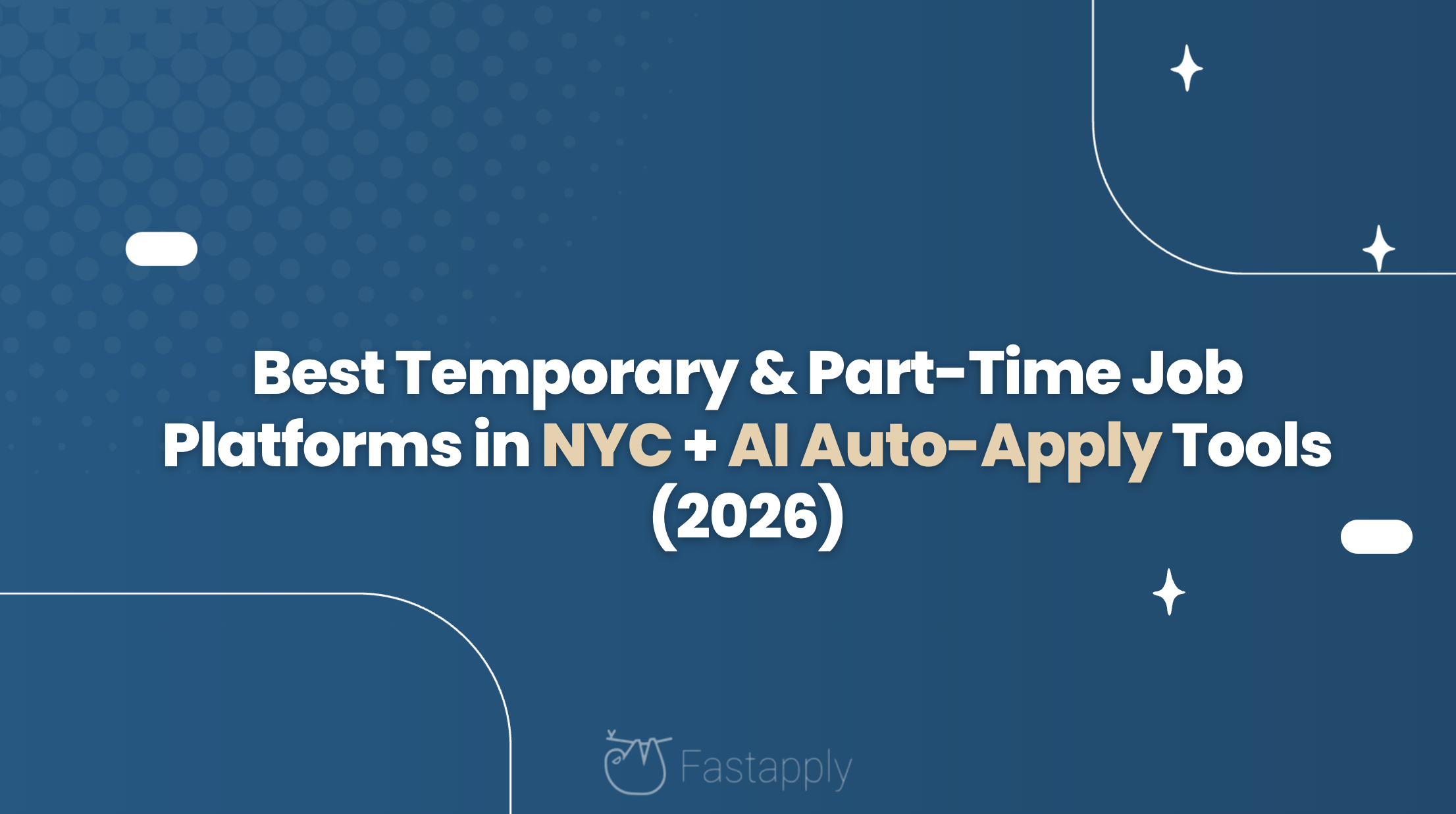 Best Temporary & Part-Time Job Platforms in NYC + AI Auto-Apply Tools (2026)