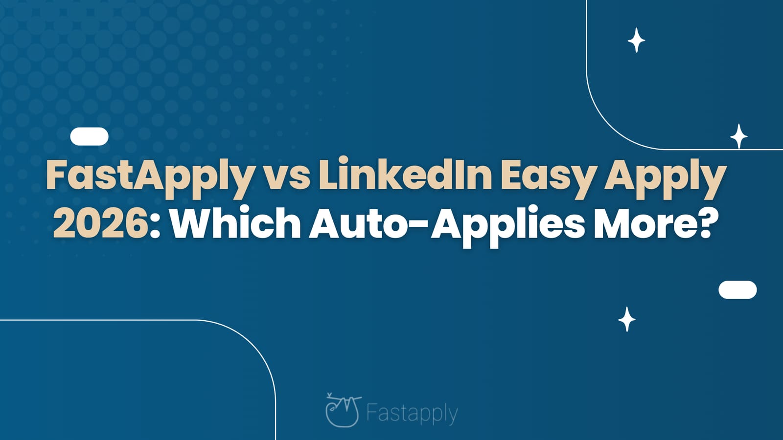 FastApply vs LinkedIn Easy Apply 2026: Which Auto-Applies More?