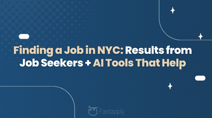 Finding a Job in NYC: Results from Job Seekers + AI Tools That Help