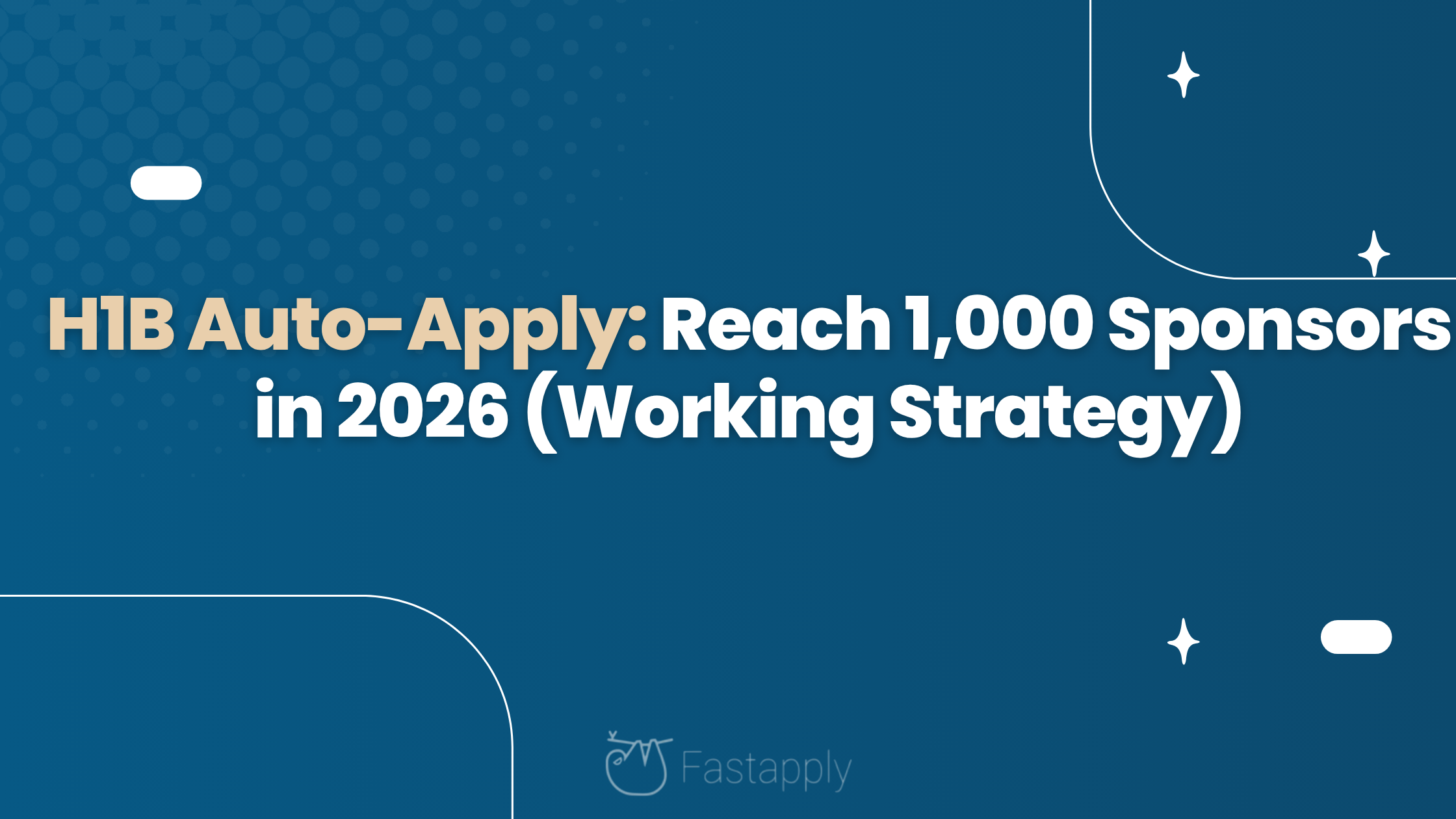 H1B Auto-Apply: Reach 1,000 Sponsors in 2026 (Working Strategy)
