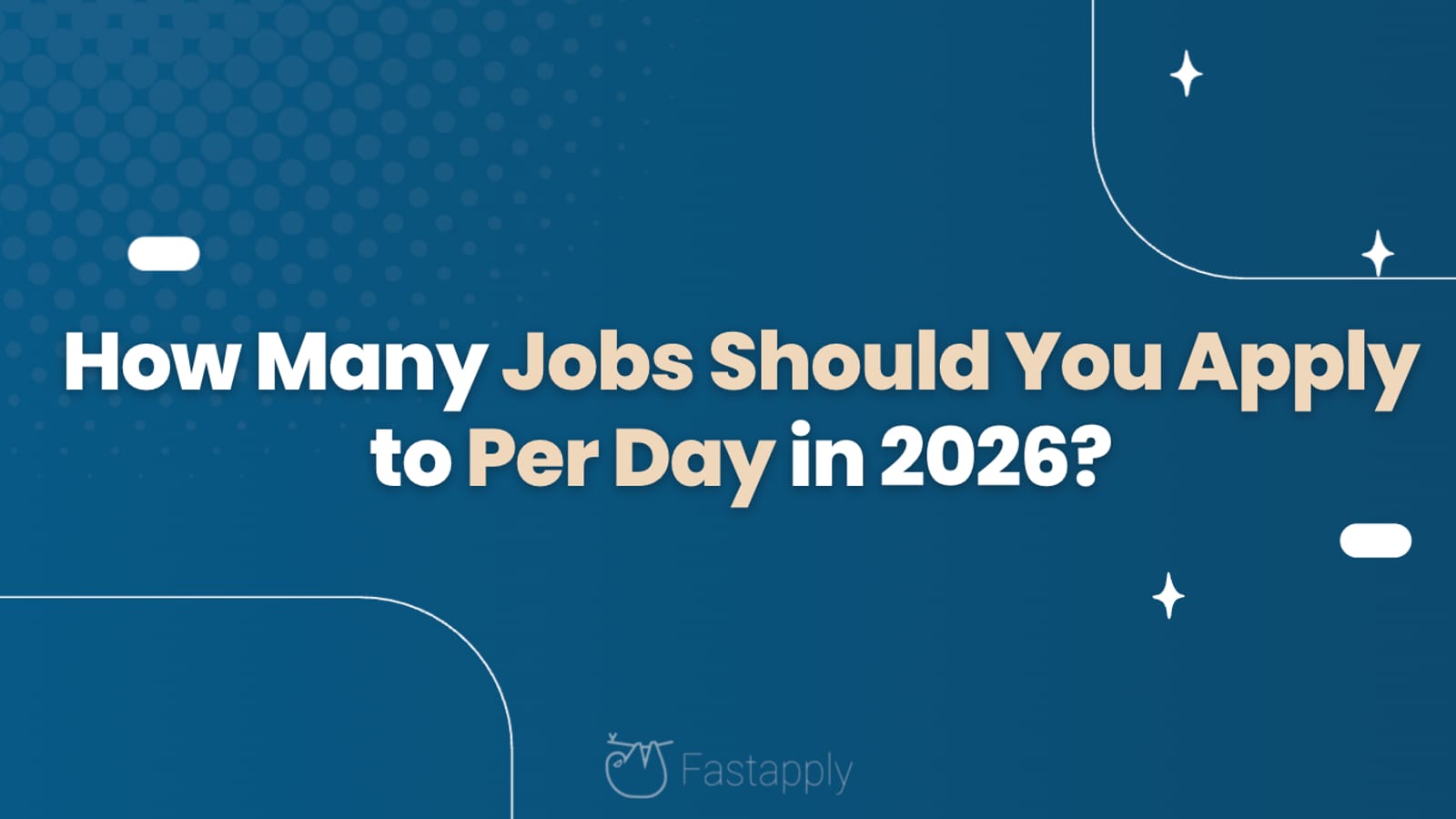 How Many Jobs to Apply to Per Day: The Data Answer (2026)