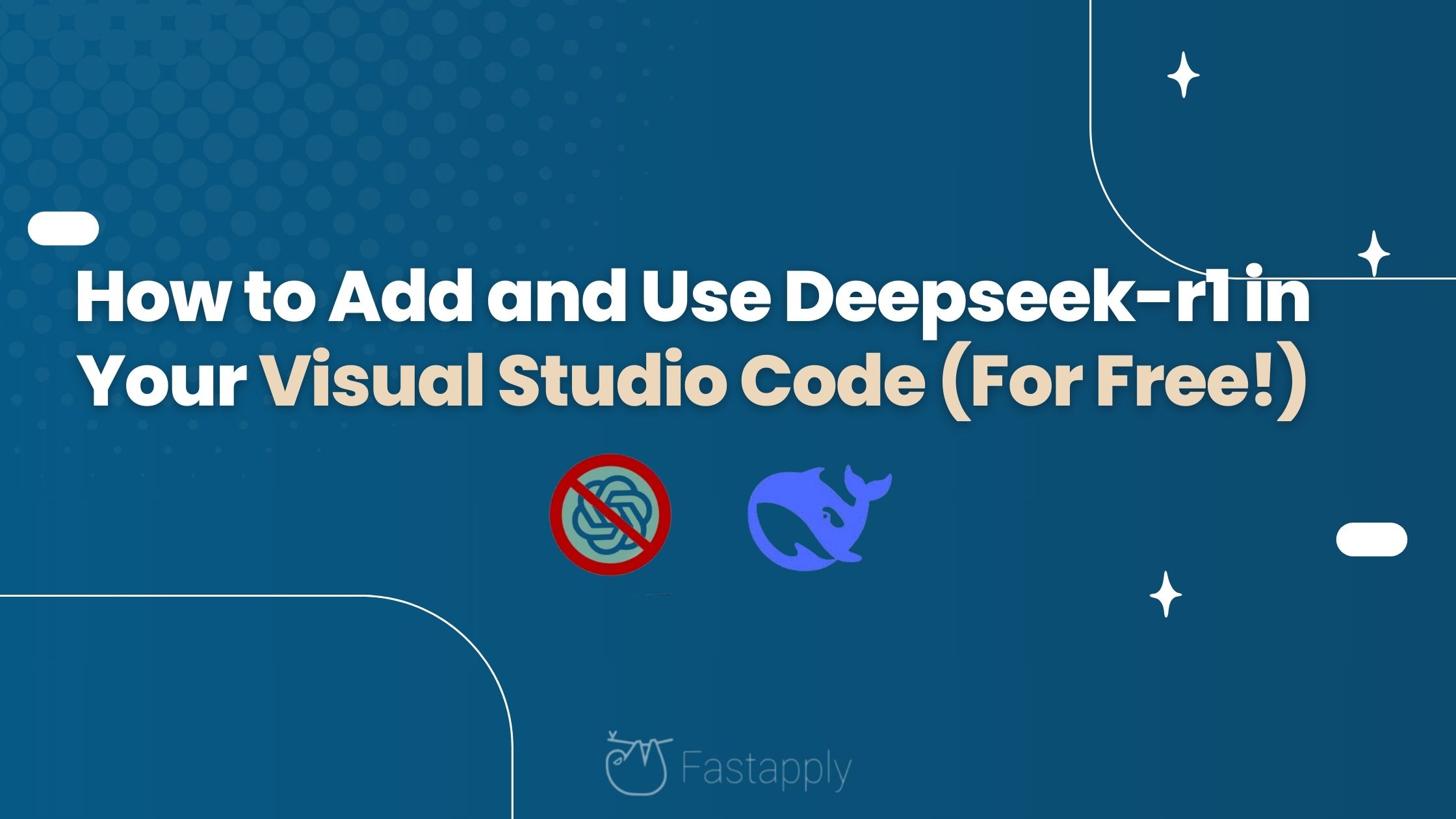 How to Add and Use Deepseek-r1 in Your Visual Studio Code (For Free!)