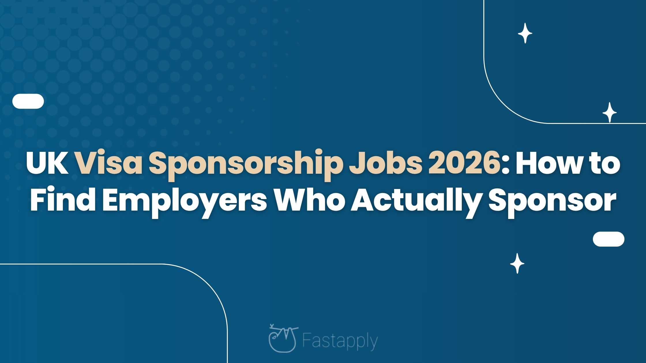 UK Visa Sponsorship Jobs 2026: How to Find Employers Who Actually Sponsor
